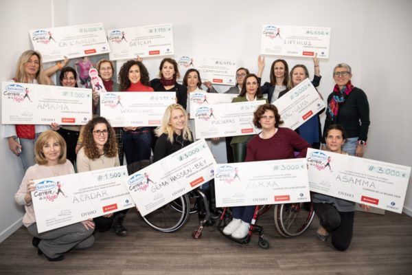 La Carrera de la Mujer dona 164.964€ en 2019